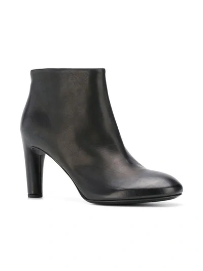 Shop Del Carlo Ankle Length Boots In Black