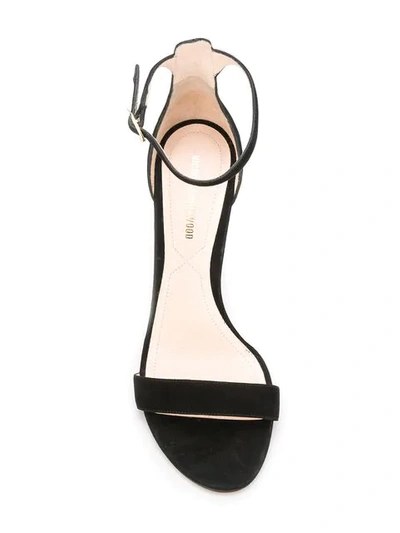 Shop Nicholas Kirkwood Mira Pearl Sandals In Black