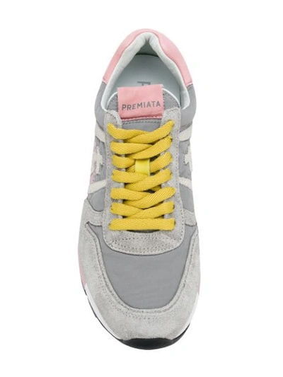 Shop Premiata Kim Sneakers - Grey