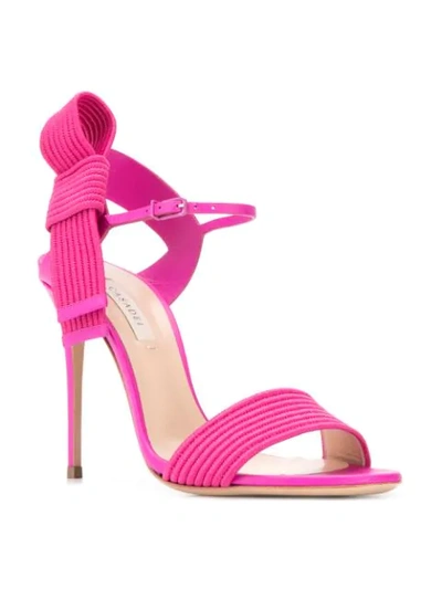 Shop Casadei Julia Aiko Sandals In Pink