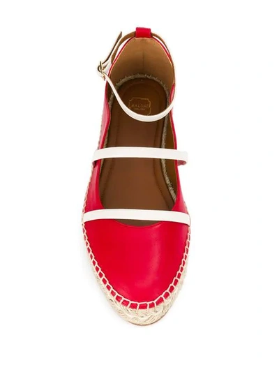 Shop Malone Souliers Selina Espadrilles In Red