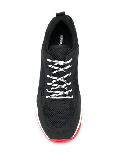 Shop Kendall + Kylie Focus Sneakers In Black