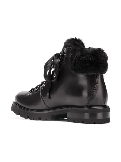 Shop Agl Attilio Giusti Leombruni Agl Lace-up Ankle Boots - Black