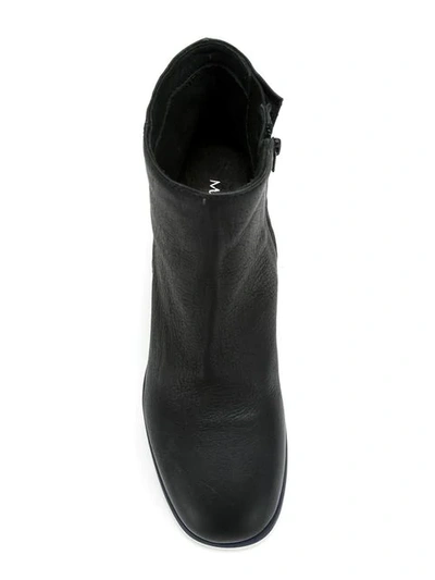 Shop Mara Mac Leather Ankle Boots In Black