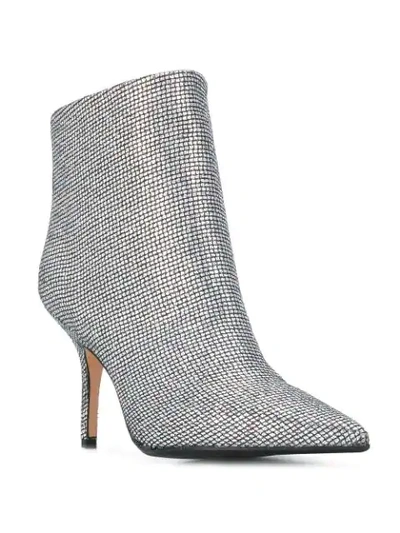 Shop Anna F . Embellished Pointed Boots - Metallic