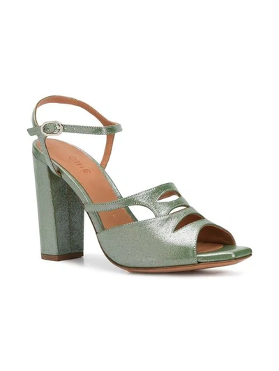CHIE MIHARA ESTHER SANDALS - 绿色