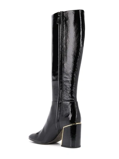 Shop Tory Burch Juliana Knee Boots In Black