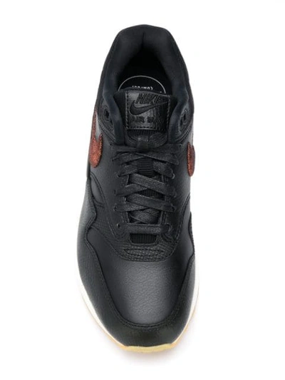 Shop Nike Air Max 1 Premium Sneakers - Black