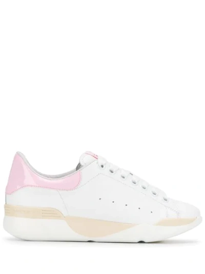 Shop Aniye By Wedge Lace Up Sneakers In White