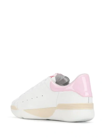 Shop Aniye By Wedge Lace Up Sneakers In White