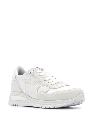 Shop Atlantic Stars Star Patch Sneakers - White