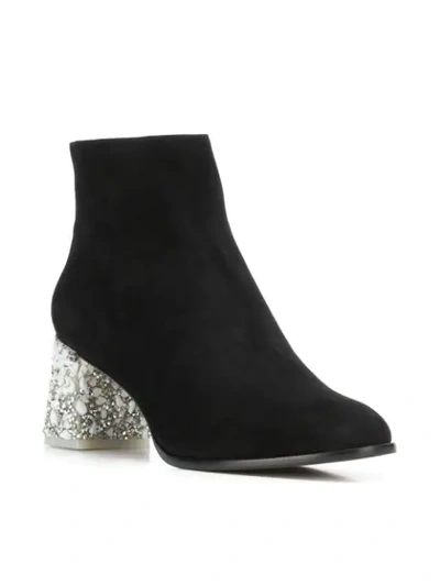 Shop Sophia Webster Stella Mid Ankle Boots - Black