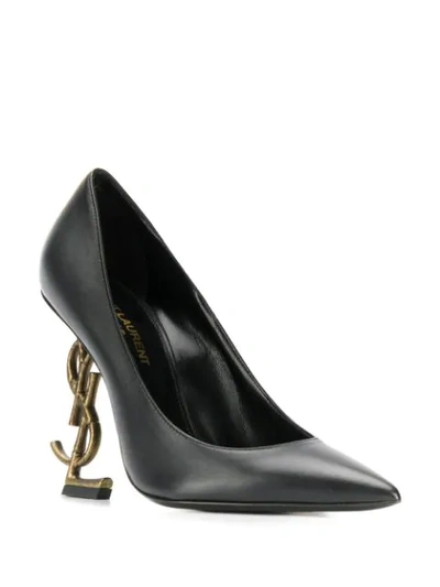 SAINT LAURENT OPYUM PUMPS - 黑色