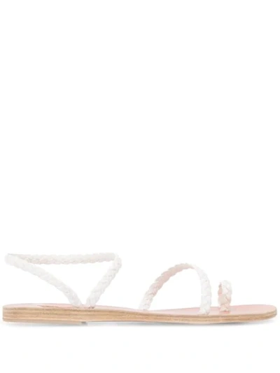 Shop Ancient Greek Sandals Eleftheria Sandals In White