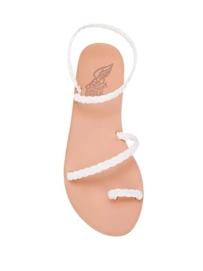 Shop Ancient Greek Sandals Eleftheria Sandals In White