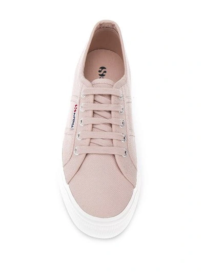 Shop Superga 2790 Platform Sneakers In Pink