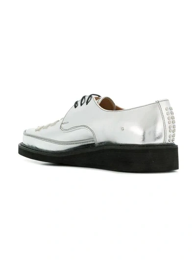 Shop Alyx Gibson George Oxford Shoes In Metallic