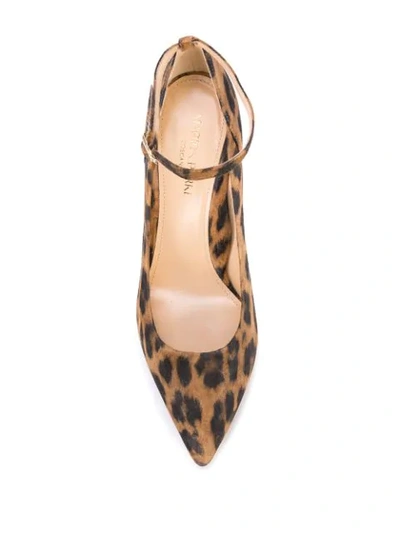 Shop Marion Parke Muse Leopard Pumps In Brown