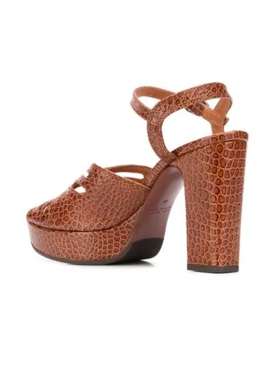 Shop Chie Mihara Fayna Nilo Sandals In Brown