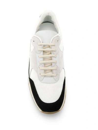 Shop Common Projects Newtrack Back Sneakers In Neutrals