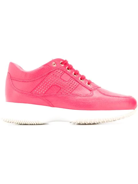 Hogan Interactive Sneakers In Pink | ModeSens