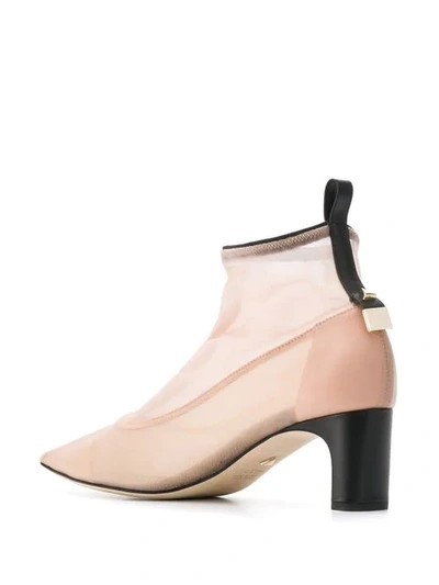 Shop Greymer Sock Style Pumps In Neutrals