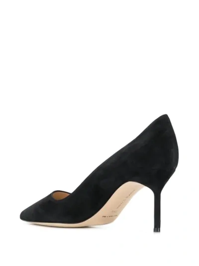 Manolo Blahnik Bb Stiletto Pumps In Black