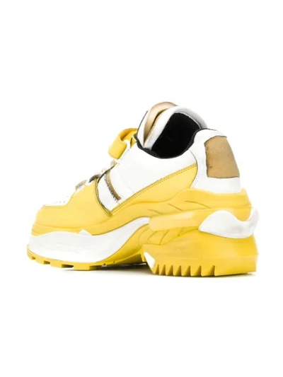 Shop Maison Margiela Low In Yellow