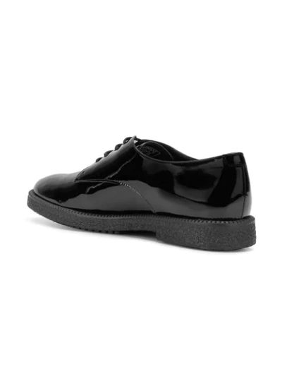 Shop Armani Jeans Lace-up Shoes - Black