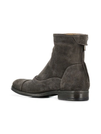 Shop Alberto Fasciani Ankle Boots In Grey