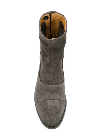 Shop Alberto Fasciani Ankle Boots In Grey