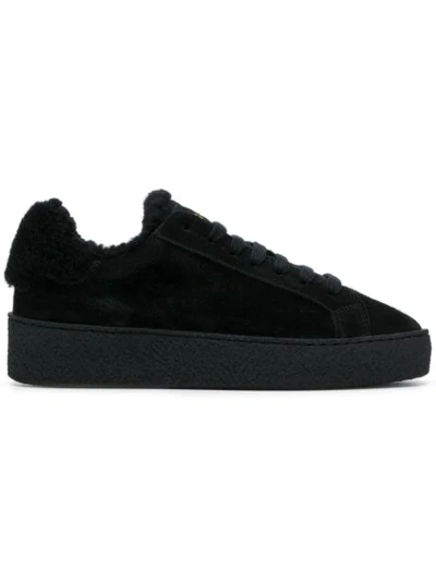 Shop Dsquared2 Low Top Lace In Black