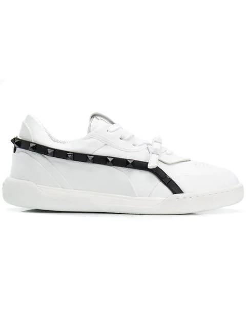 valentino rockstud tennis shoes
