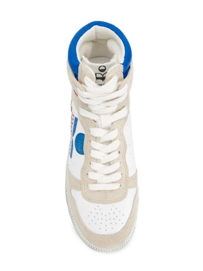 Shop Isabel Marant Bayten Sneakers In 20wh  White