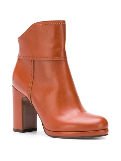 L'AUTRE CHOSE PLATFORM ANKLE BOOTS - 黄色