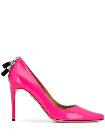 Shop Dsquared2 Lock Pumps In Pink