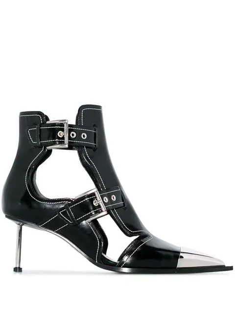 alexander mcqueen black boots