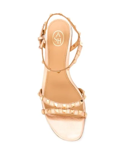 Shop Ash Iggy Sandals In Gold