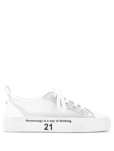Shop N°21 Gymnic Sneakers In White