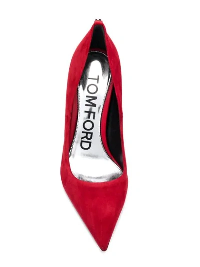 Shop Tom Ford Pointed Toe Pumps In Red