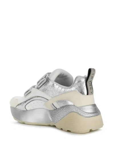 Shop Stella Mccartney Eclypse Sneakers In Silver