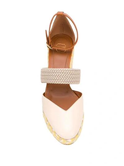 Shop Malone Souliers Wedge Sandal In Neutrals