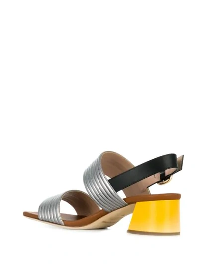 ALBERTO GOZZI DEBONA SANDALS - 银色