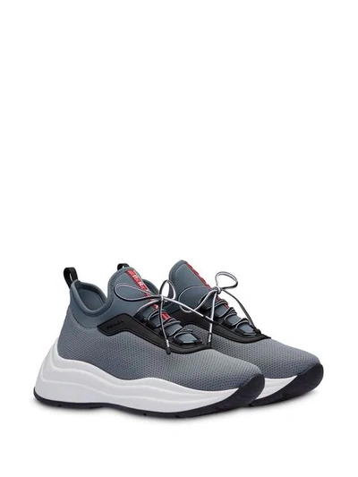 Shop Prada Low In Grey