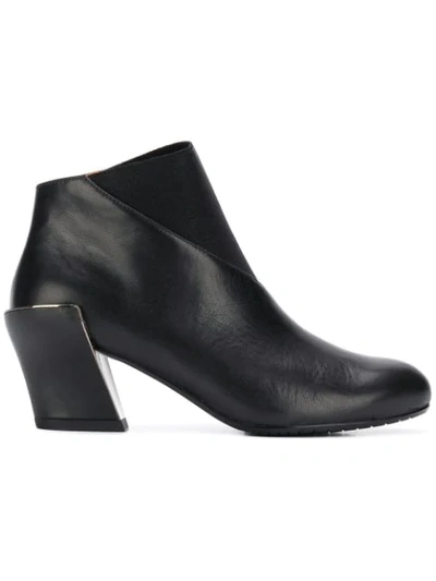 Shop United Nude X Issey Miyake Round Toe Ankle Boots - Black