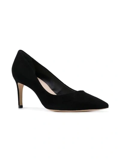 Shop Sophia Webster Rio Mid Pumps In Black