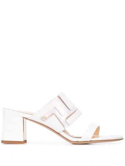 Shop Marion Parke Baily Sandals In White