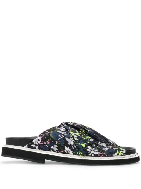 fabric wrap sandals