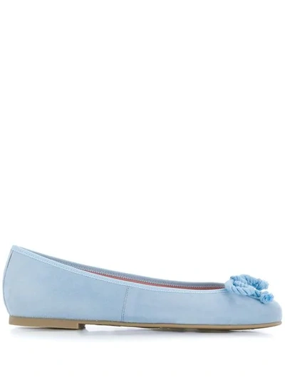 Shop Pretty Ballerinas Rosario Ballerinas In Blue