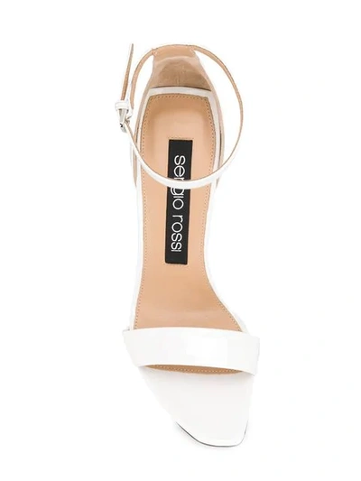 Shop Sergio Rossi Sr Milano Sandals In White